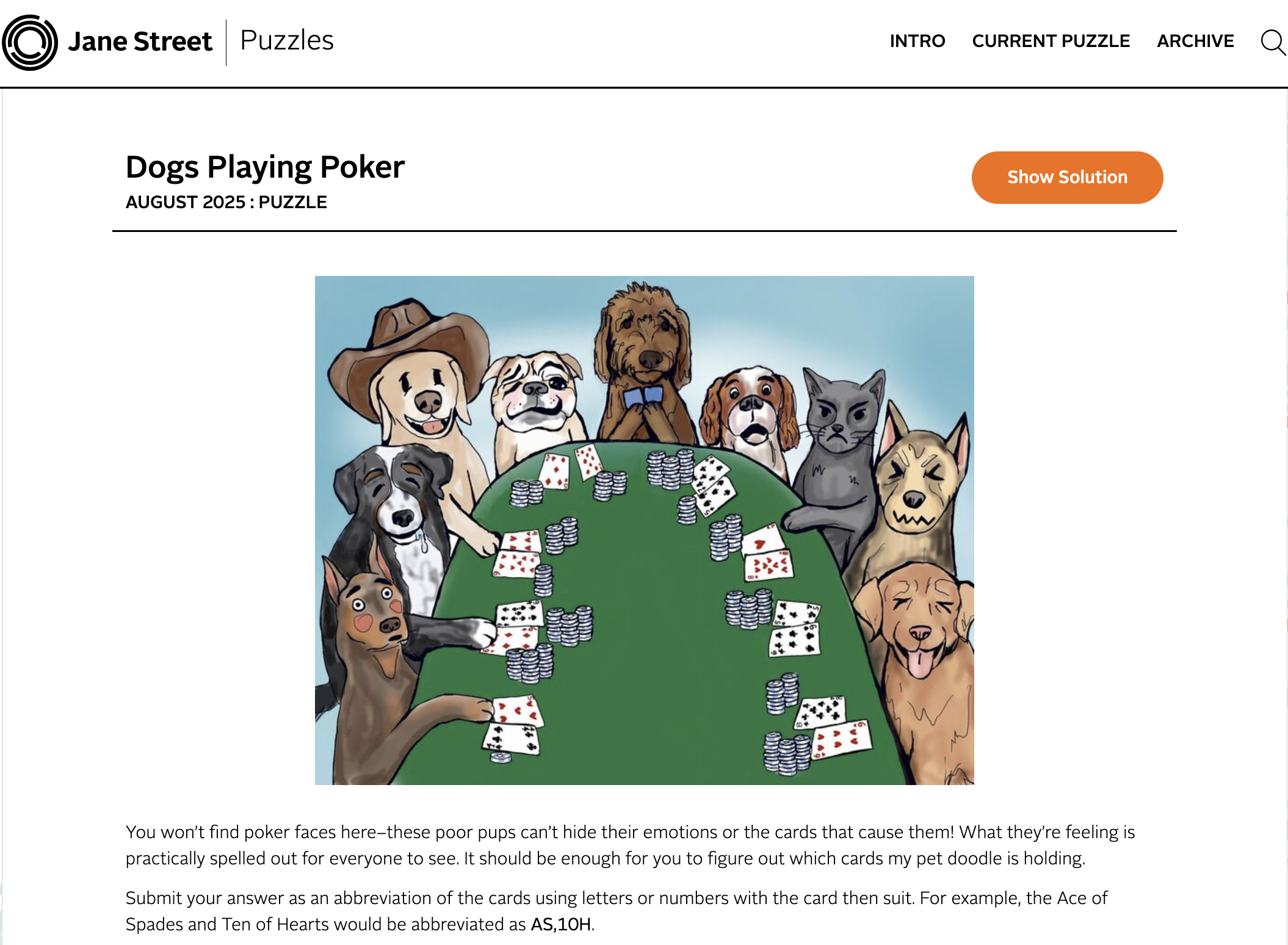 Puzzle screenshot